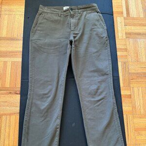 Taylor Stitch Democratic Foundation Pant 31x30 Smoked Olive